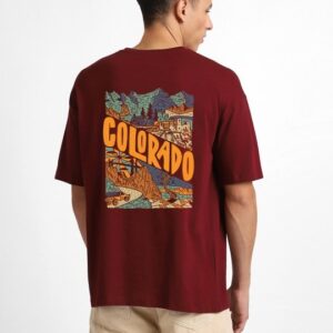 NOBERO – Graphic Printed Oversized T-shirt