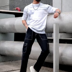 Maniac – Abstract Round Neck T-shirt